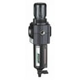 thumbnail image 1 of Filter-Regulator, 1/2 in NPT, 120 cfm, 40 micron, 5 psi to 150 psi, Manual Drain, 1 of 2