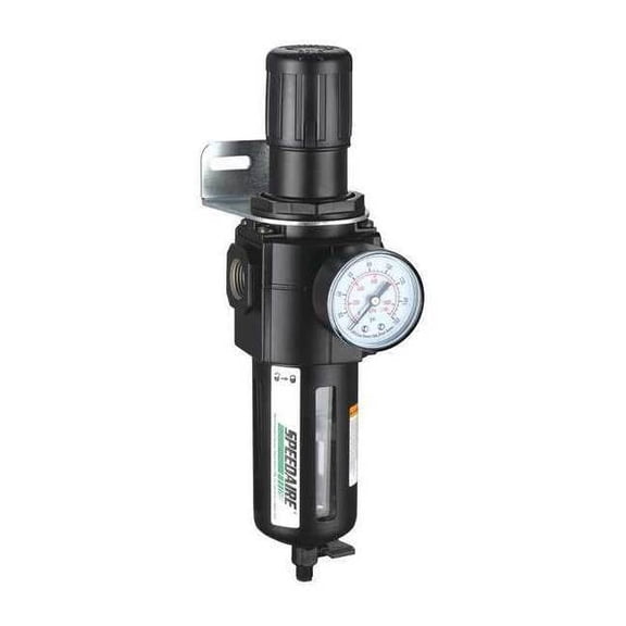 Speedaire Filter/Regulator,11.93 In. H,3.15 In. W 4ZL02