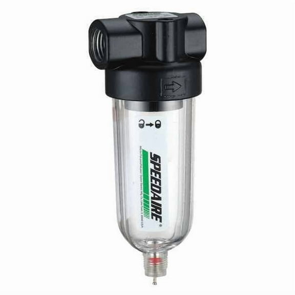 Speedaire Compressed Air Filter,150 psi,1.63 In. W 4ZL08