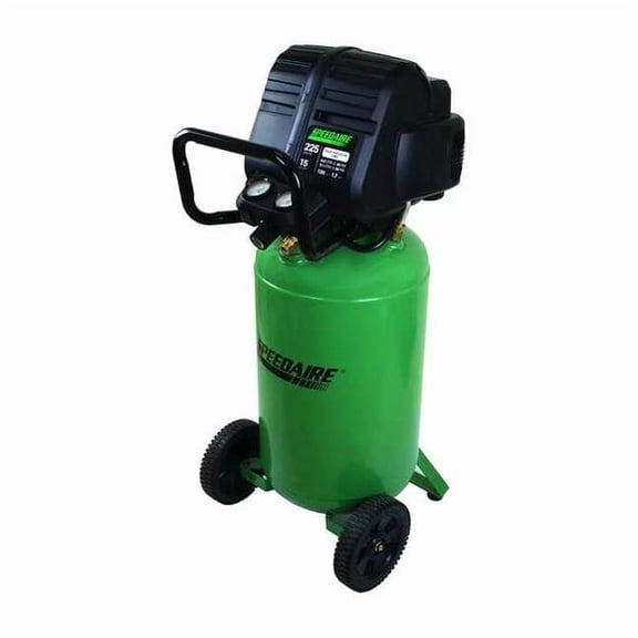 Speedaire Portable Air Compressor,15 gal, Vertical 40CF16