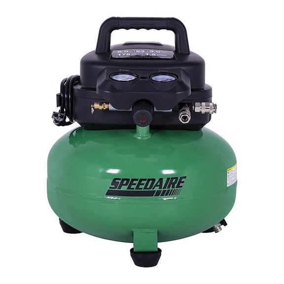 Speedaire Portable Air Compressor,Oil Free,120V AC 810RA8