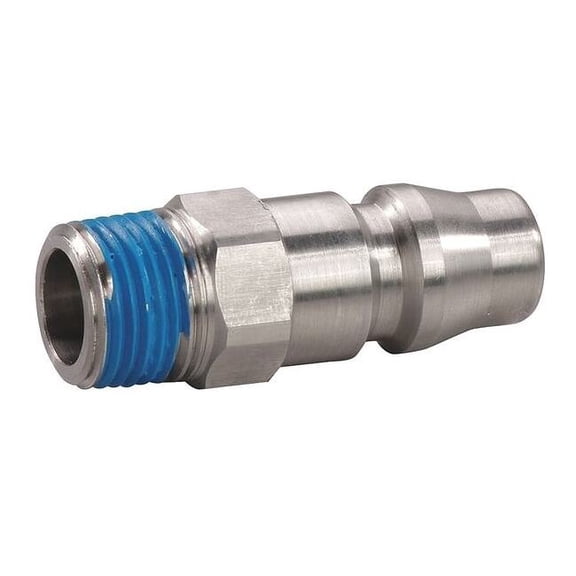 Speedaire Coupler Plug,(M)NPT,1/4,304 SS 30E583