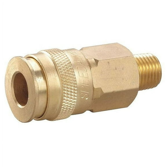 Speedaire Quick Connect,Socket,1/4" Body,1/4"-18 30E731