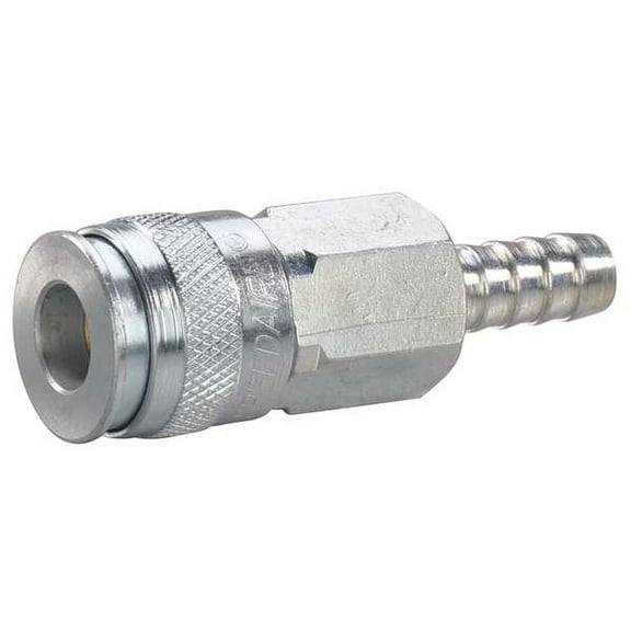 Speedaire Quick Connect,Socket,3/8" Body,3/8" Barb 30E729