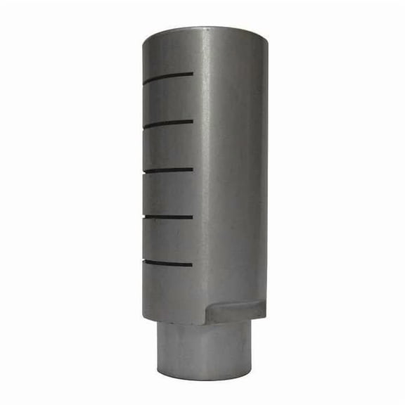 Speedaire Silencer Muffler,1/2 In. FNPT,1 In Hex 1EJX2