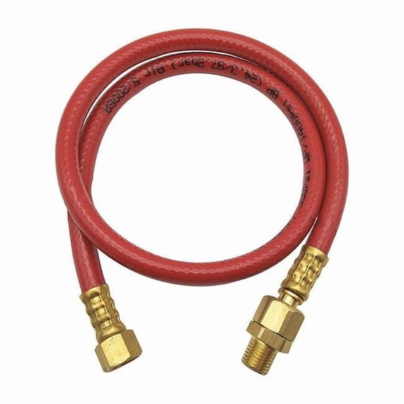 1/4" ID x 18" Coupled Snubber Hose 300 PSI RD 1AFG9