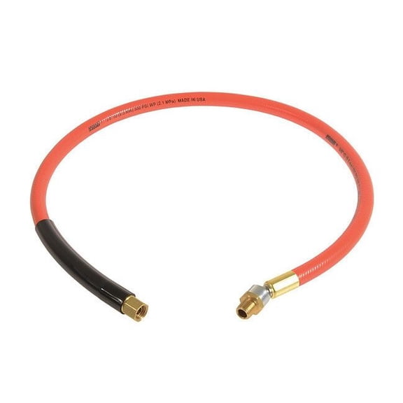 Speedaire Snubber Hose,3/8" ID x 24" 494R77