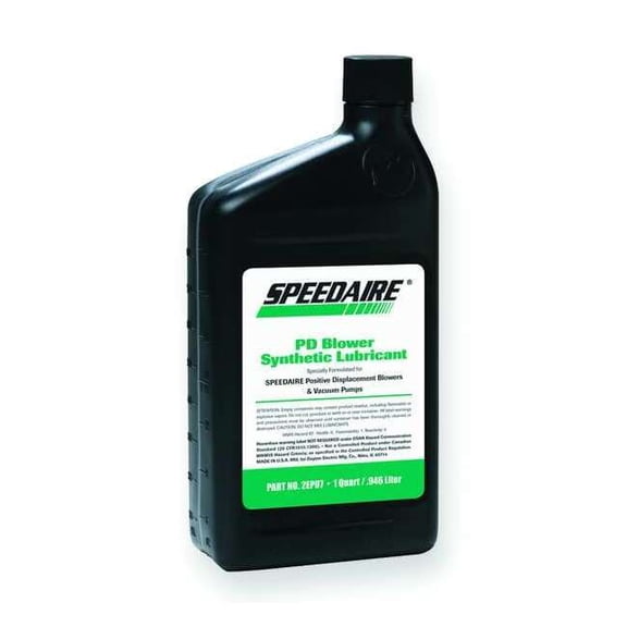 Speedaire Synthetic Lubricant, Quart 2EPU7
