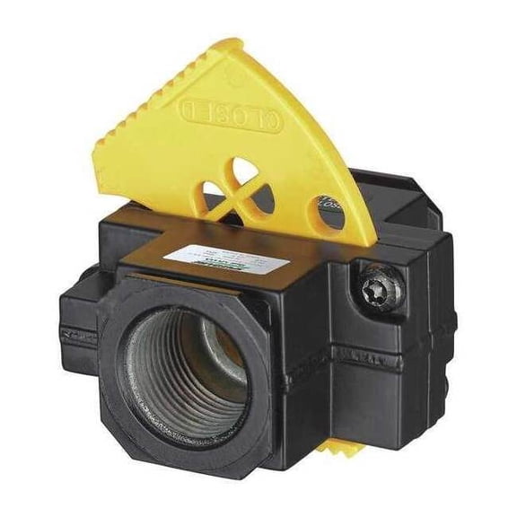 Speedaire Valve,Lockout,3/4 In 4ZM29