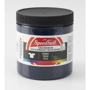 Speedball  Fabric Screen Printing Ink, 8 oz, Blue Denim