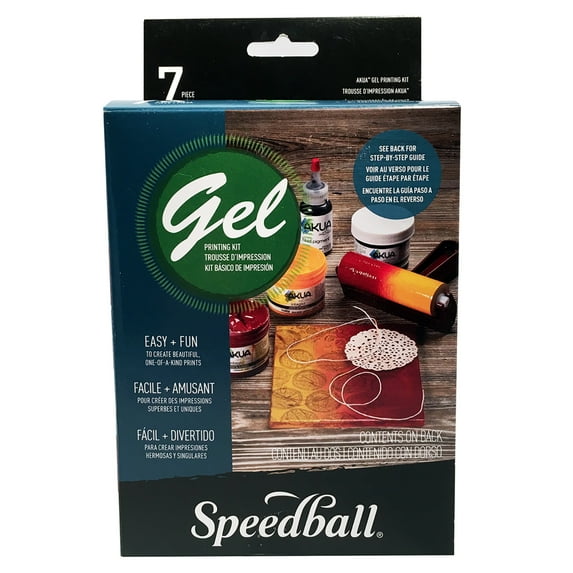 Speedball Akua Gel Printing Kit
