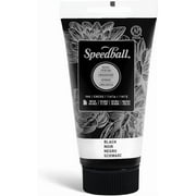 Speedball Block Printing Ink, Water-Based, 2.5 oz., Black