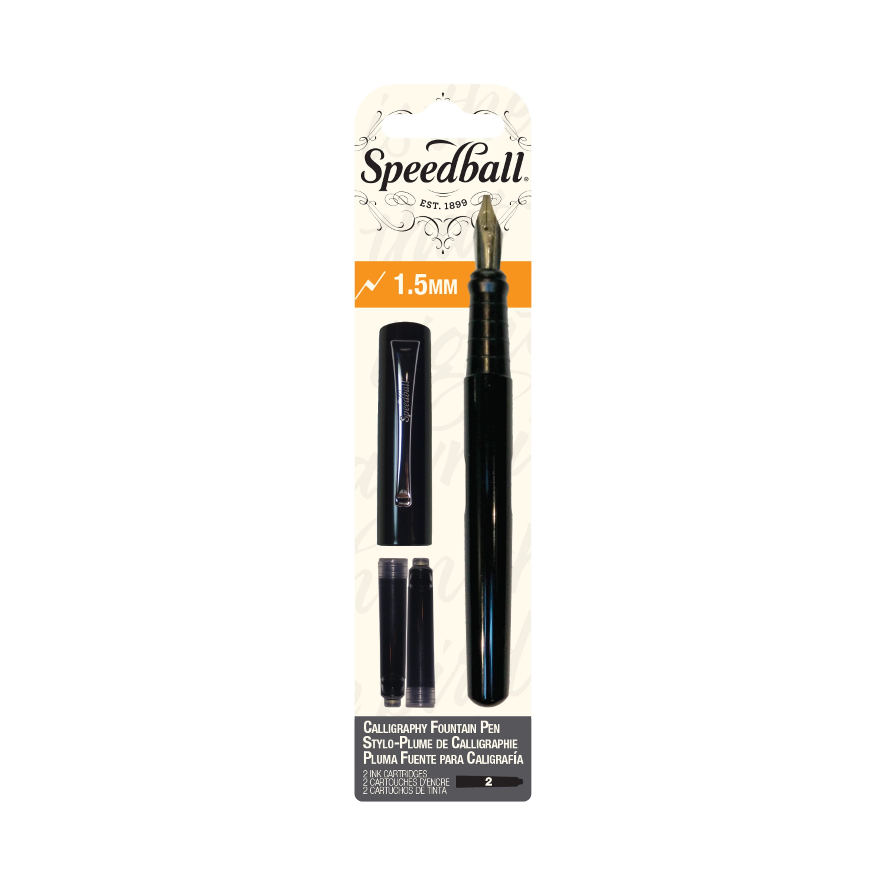 Speedball Calligraphy Fountain Pen, 1.5mm Nib