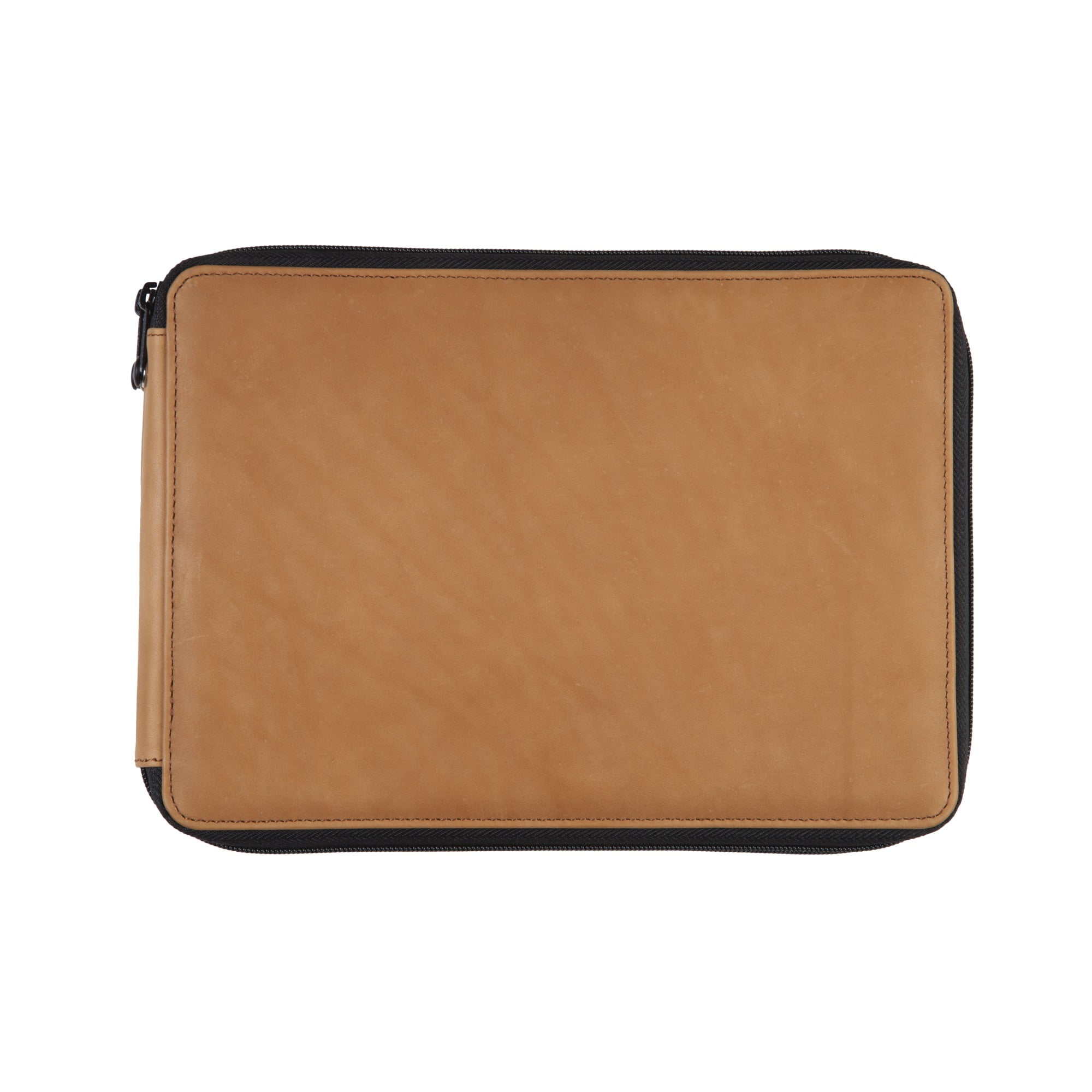 Speedball Classic Leather Pencil Case Saddle Brown, for 120 Pencils