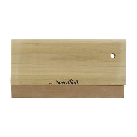 Speedball Graphic Squeegee, Neoprene Blade 70 Durometer, 10 Inches