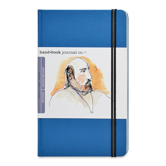Speedball Hand Book Portrait 5.5x8.25 Ultramarine