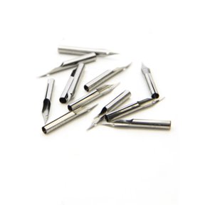 Speedball Hunt Artists' Hawk Quill Pen Nibs, No. 107, 12 Nibs Per Box, Pack Of 2 Boxes