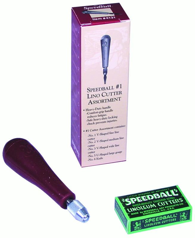Speedball Linoleum Cutter Kit with Assorted Blades and Handle