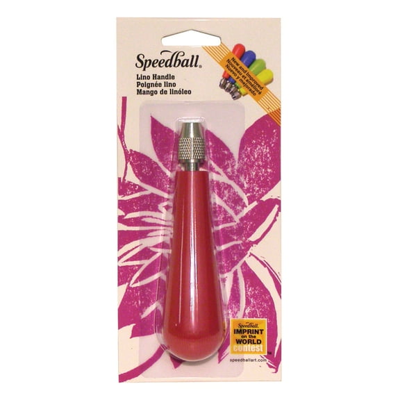 Speedball Lino Cutter Handle, Red