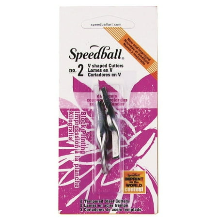 Speedball Linoleum Cutter, No. 2 V-Shaped Gouge