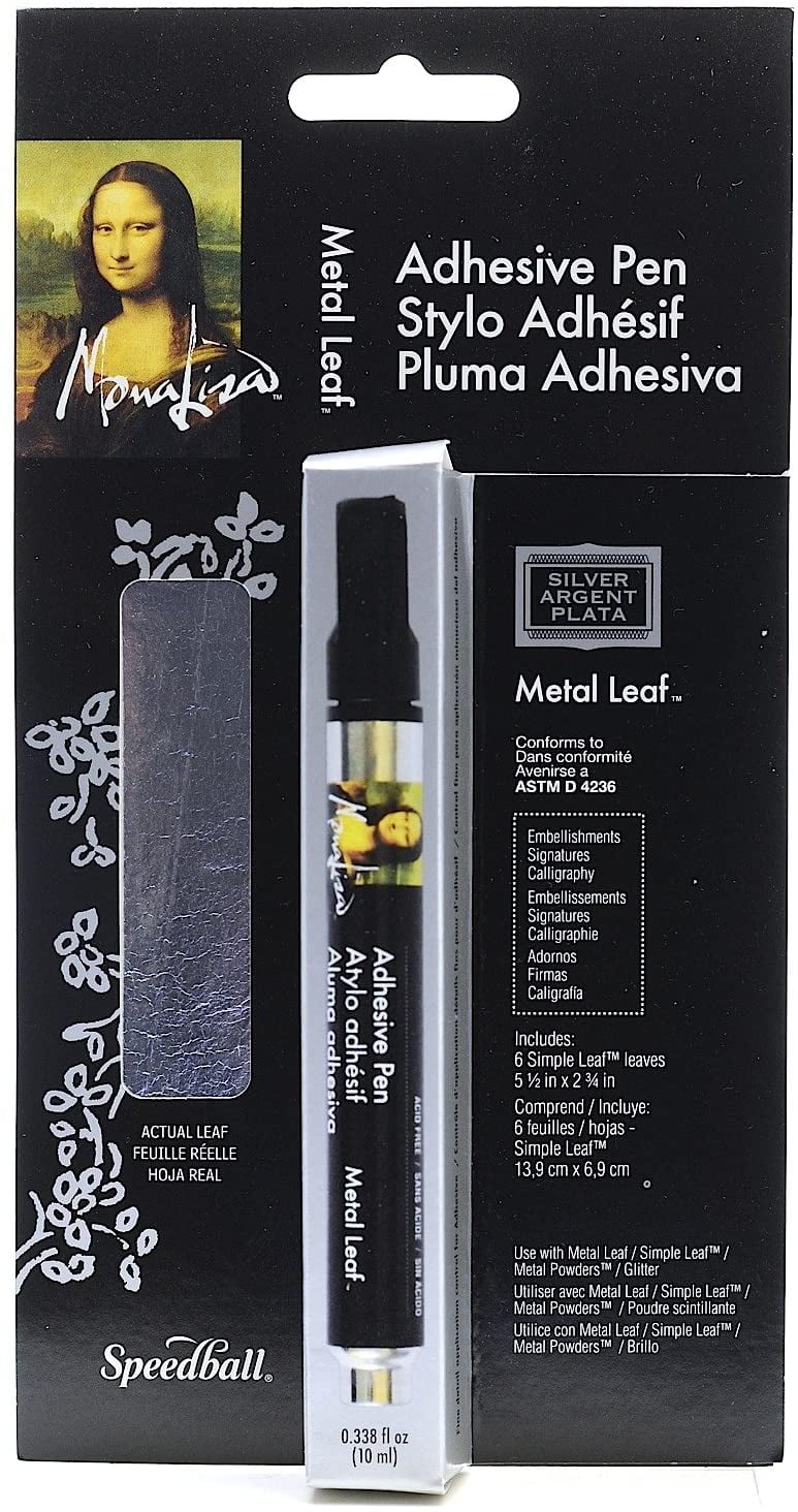 Speedball Mona Lisa Metal Leaf Adhesive Pen 10ml Adhesive Pen with