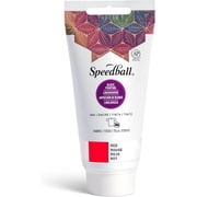 Speedball Printing Inks for Fabrics, 2.5 oz., Red