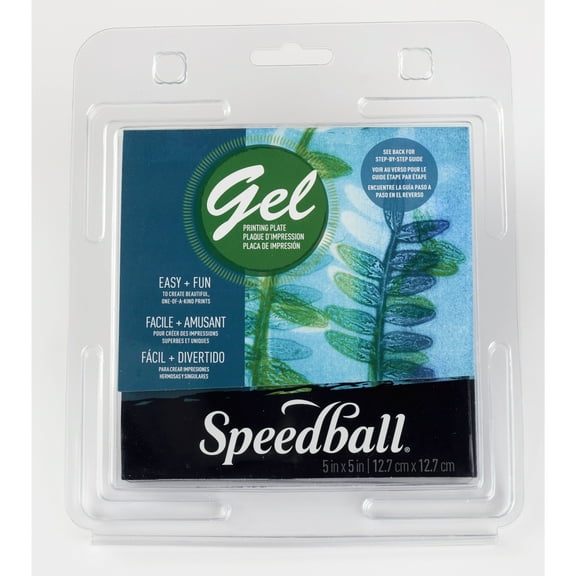 Speedball Speedball Gel Printing Plate, 5" x 5"