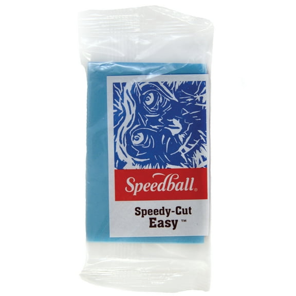 Speedball Speedy Cut Easy Block, 2in x 3in, Blue, Block