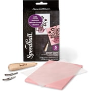 Speedball Stamp Making Kit, Includes Speedy-Carve Carving Rubber Blocks