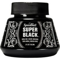 Speedball Super Black India Ink, 2-Ounce Jar