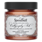 Speedball Super Pigmented Acrylic Ink, 2 oz., Burnt Umber