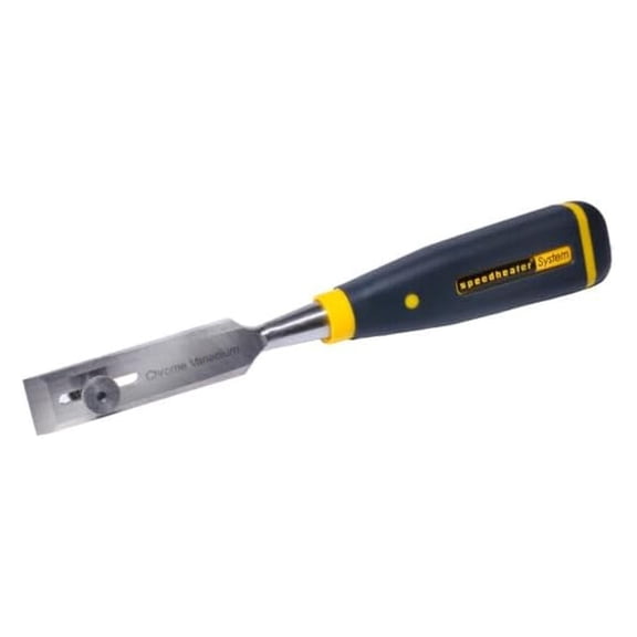 Speedheater Putty Chisel - Window Putty Removal Tool with Adjustable Wheel, Durable Steel Blade, Ergonomic Handle - For Historic Window Restoration & Glazing