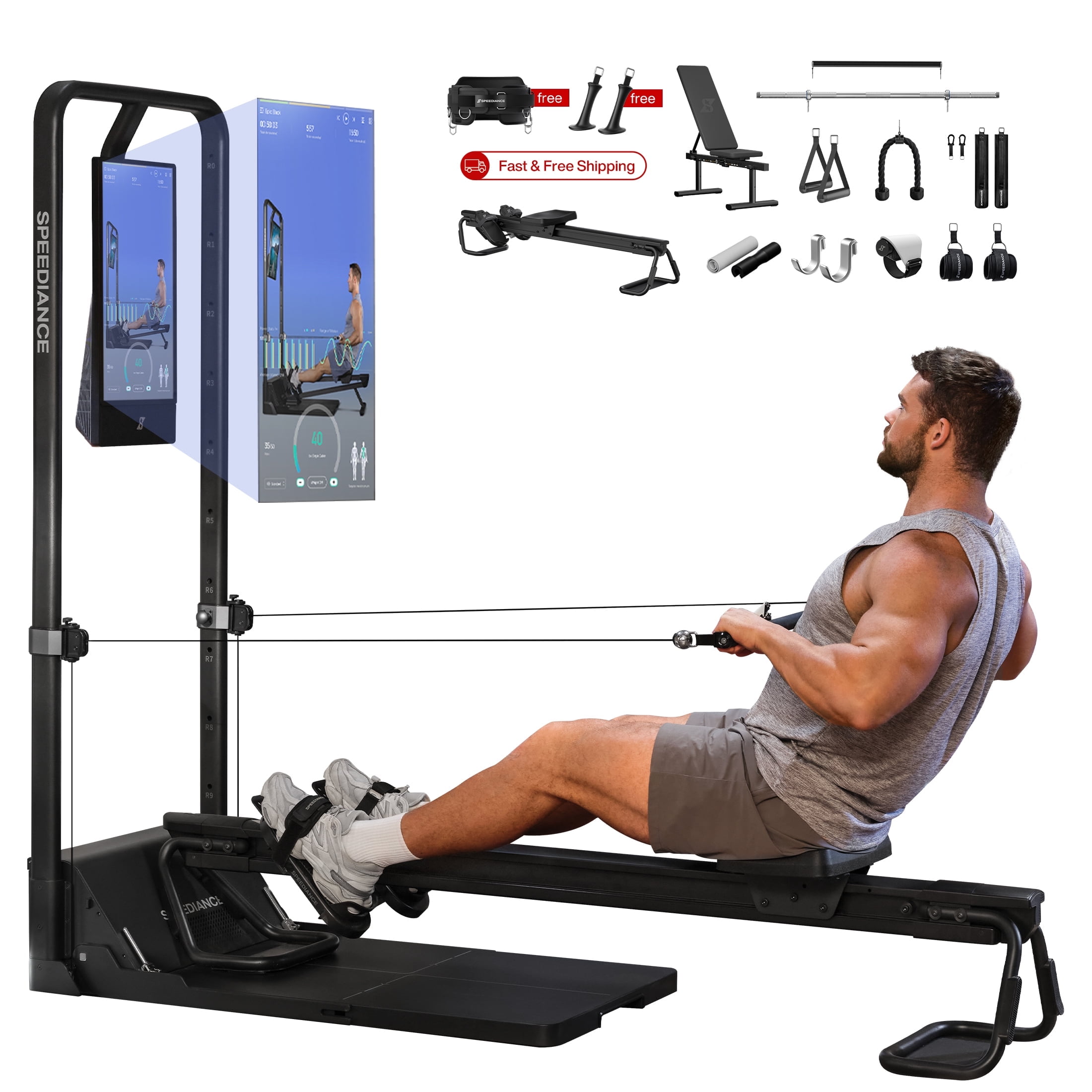 Speediance AI-Powered Smart Home Gym System, Multi-functional