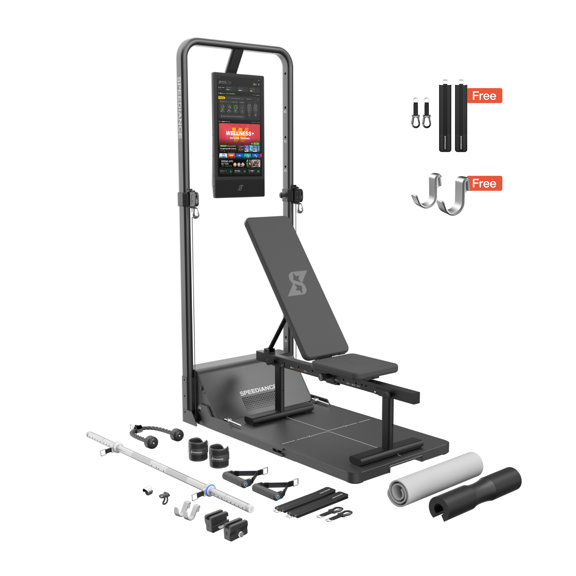 Speediance AI-Powered Smart Home Gym System, Multi-functional Smith Workout Machine & Full Body Strength Training Fitness Equipment, All-in-One Training Machine with Digital Weight Gym Monster 2