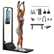 Speediance AI-Powered Smart Home Gym System, Multi-functional Smith Workout Machine & Full Body Strength Training Fitness Equipment, All-in-One Training Machine with Digital Weight Gym Monster 2