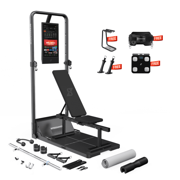 Speediance AI-Powered Smart Home Gym System, Multi-functional Smith Workout Machine & Full Body Strength Training Fitness Equipment, All-in-One Training Machine with Digital Weight Gym Monster 2