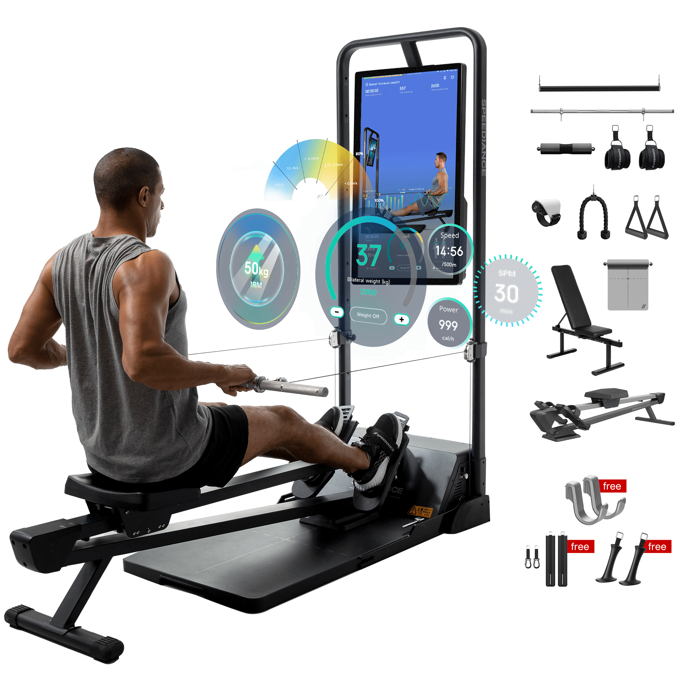 Fitness Equipment Digital Home Gym Smart Gym Equipment Smart
