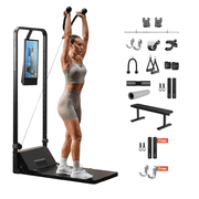 Speediance AI-Powered Smart Home Gym System, Multi-functional Smith Workout Machine & Full Body Strength Training Fitness Equipment, All-in-One Training Machine with Digital Weight Gym Monster 2