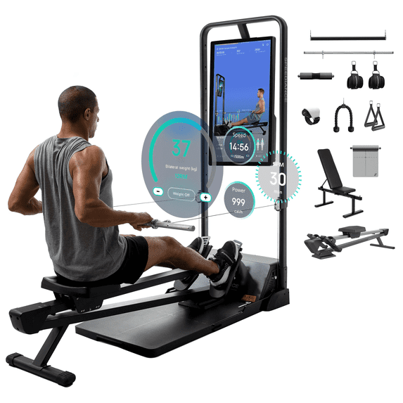 Speediance AI Smart Home Gym, All-in-One Digital Weight Workout Machine for Squat, Strength, Cardio, HIIT