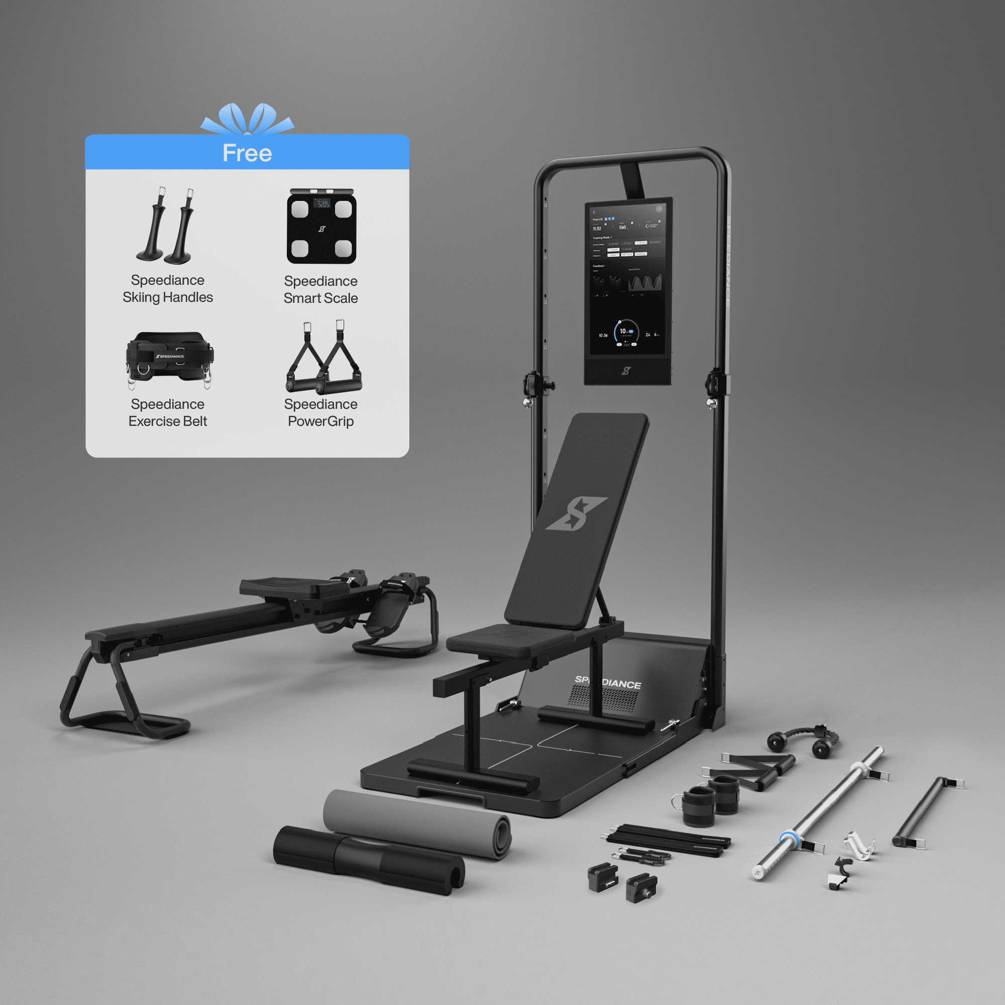 Gym Monster 2 – AI-Powered Home Workout System with Adjustable