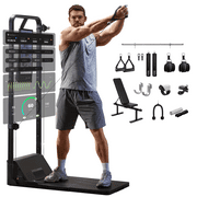 Speediance AI-Powered Smart Home Gym System, Multi-functional Smith Workout Machine & Full Body Strength Training Fitness Equipment, All-in-One Training Machine with Digital Weight Gym Monster 2