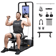 Speediance AI Smart Home Gym, All-in-One Digital Weight Workout Machine for Squat, Strength, Cardio, HIIT