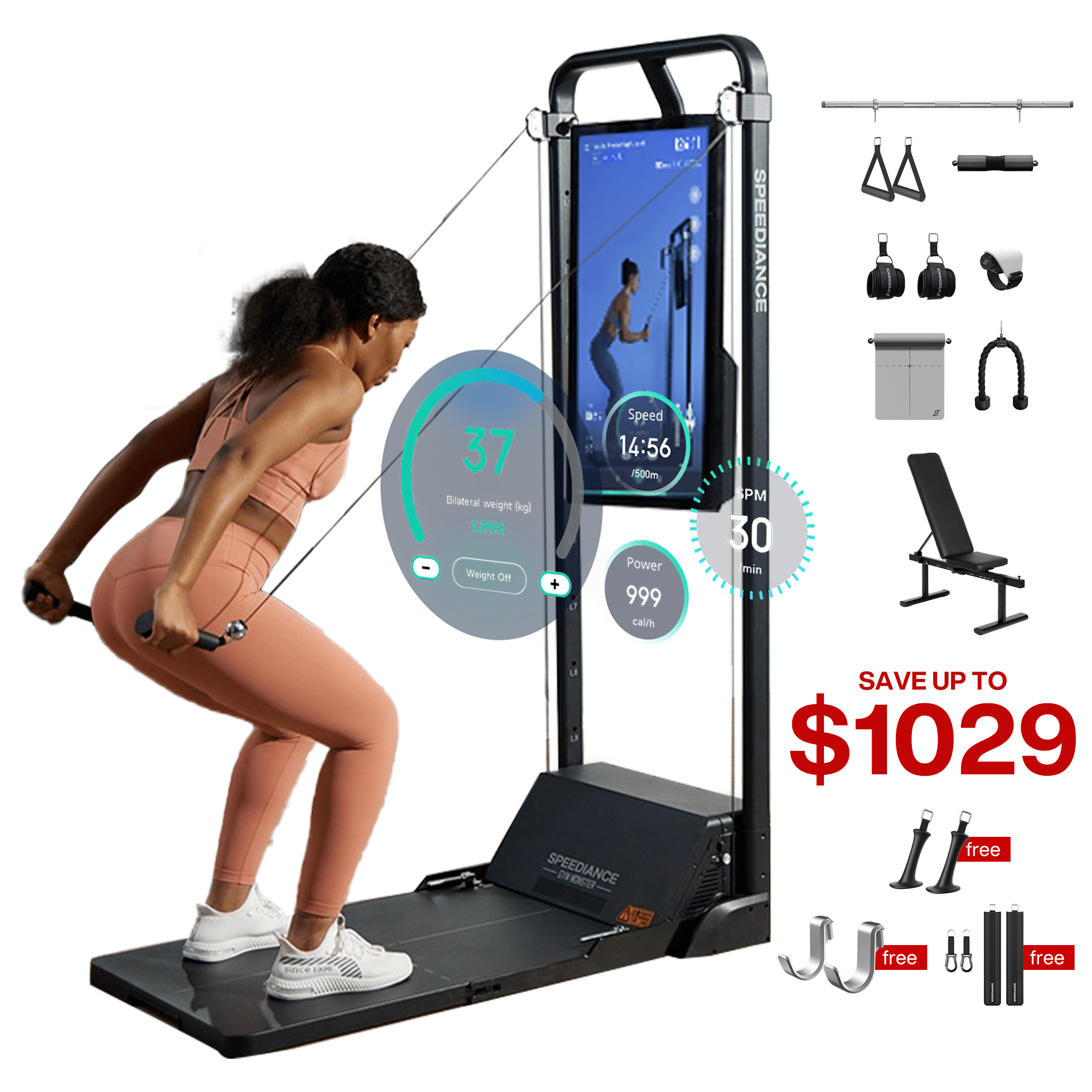 Speediance Gym Monster – All-in-One Home Gym Workout Machine