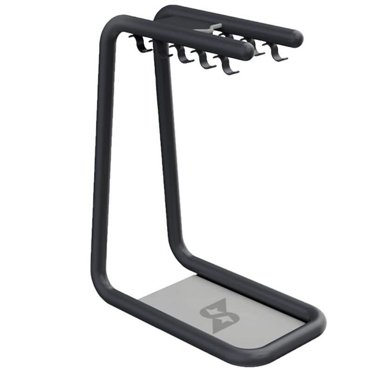 Gymax 6 Bike Bicycle Stand Parking Garage Storage Cycling Rack Black ...