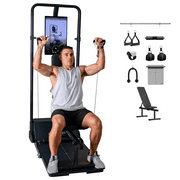 Speediance Gym Monster – All-in-One Home Gym Workout Machine with 220LBS Digital Weight, Full Body Strength Training Equipment, No Installation Required