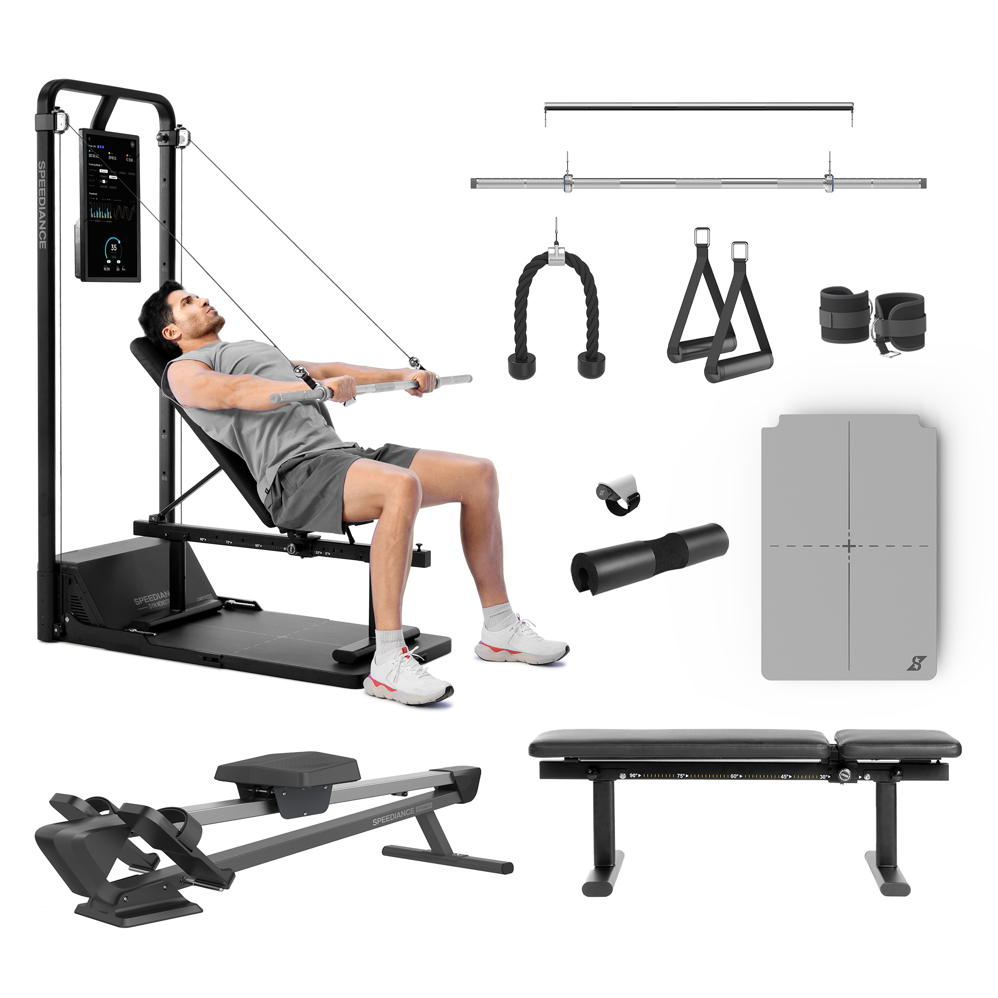 Motion Space Smart Trainer 6 in 1 Home Gym Fitness Equipment