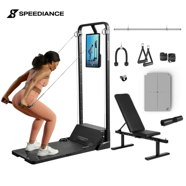 Speediance All-in-One Smart Home Gym,Full Body Digital Resistance Training  Machine,Strength Training Cardio Bench Press with Personalized Workouts