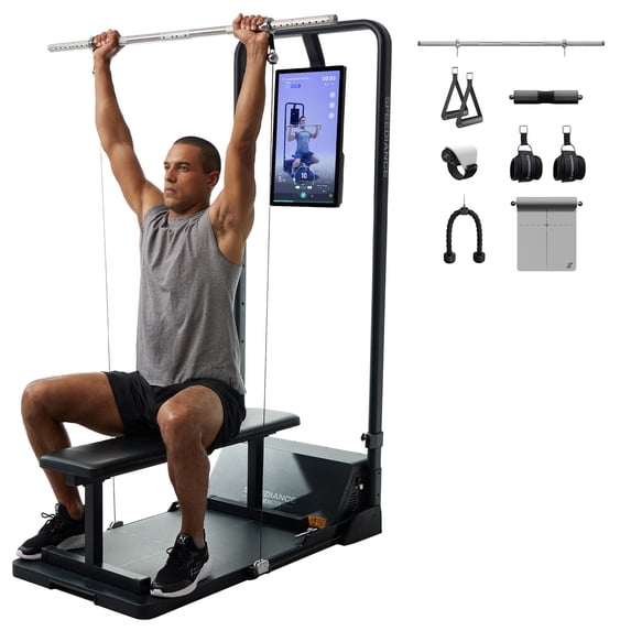Speediance Gym Monster – All-in-One Home Gym Workout Machine with 220LBS Digital Weight, Full Body Strength Training Equipment, No Installation Required