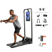 Speediance Gym Monster   All-in-One Home Gym Workout Machine with 220LBS Digital Weight, Full Body Strength Training Equipment, No Installation Required
