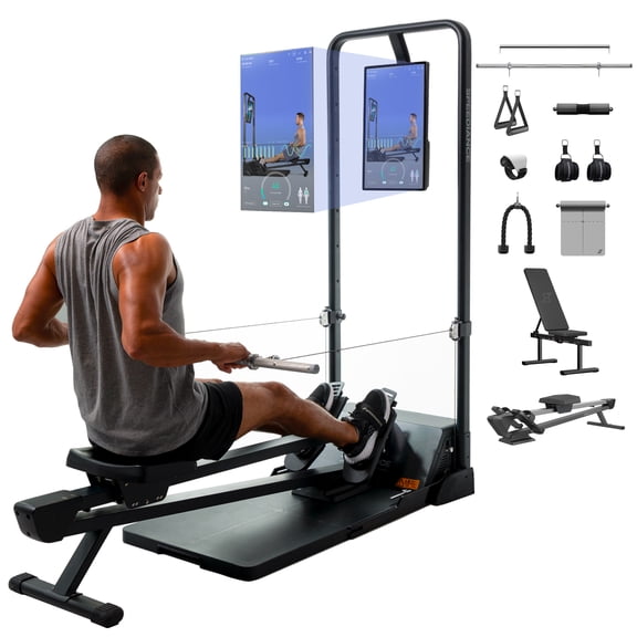 Speediance Gym Monster – All-in-One Home Gym Workout Machine with 220LBS Digital Weight, Full Body Strength Training Equipment, No Installation Required